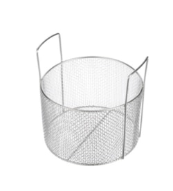 Marlin Steel Wire Products Round Mesh Basket with Handles 12