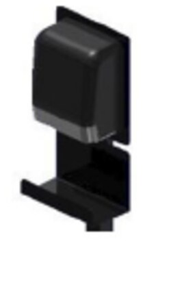 Marlin Steel Wire Products Hand Sanitizer Stand