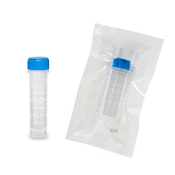MTC Bio&nbsp;Individually wrapped screw-cap microtubes, 2.0mL, with O-ring, , molded graduations, caps attached, sterile, 500/cs
