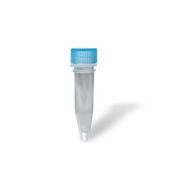 MTC Bio ClearSeal screw-cap microtubes, 0.5mL, w/ O-ring & caps, sterile,