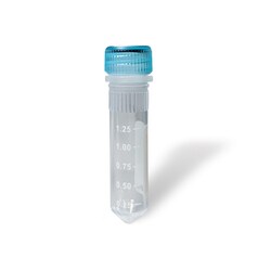 MTC Bio ClearSeal screw-cap microtubes, 2.0mL, w/ O-ring & caps, sterile,