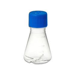 MTC Bio Flask, Erlenmeyer, 125ml, Polycarbonate, baffled bottom w/ vented
