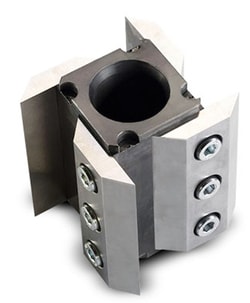 Fritsch Milling And Sizing Inc&nbsp;P-15 Rotor with Rotating And Fixed kNives, Tool Steel