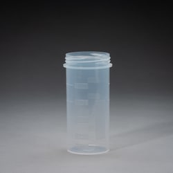 MOLDPRO INC 100 mL Digestion Tube w/o cap, 45 x 104 mm, Clear, 250/case, Flat Bottom, Graduated, PP Copolymer, includes COA for Volume and Background Metals Report