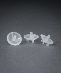 MOLDPRO INC&nbsp;Ribbed Watch Glass for 15 mL Digestion Tube, Clear, 1000/pkg, PP Homopolymer