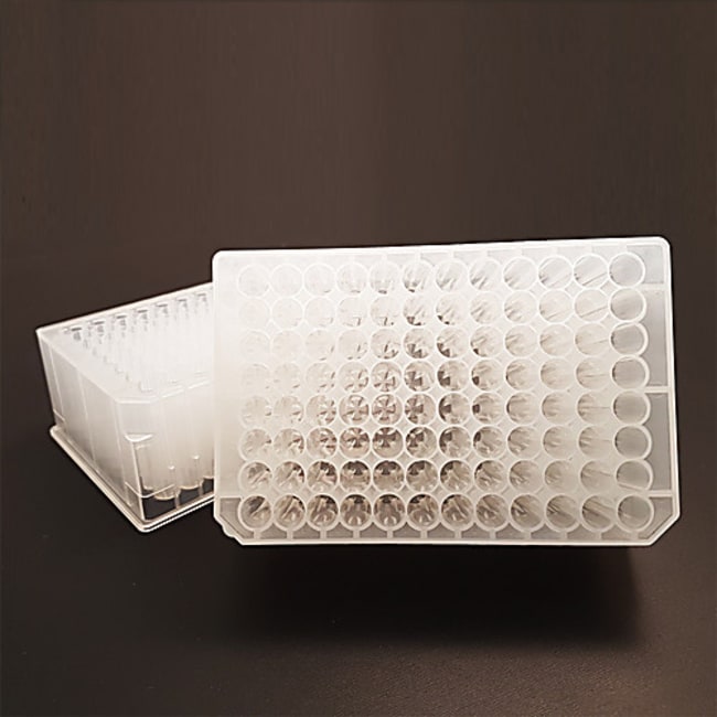 MICROBIO PRODUCTS LLC 96 Deep Well Plates, 2mL, Round Well