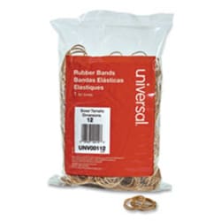 Enterprise Technology Solutions Rubber Bands, Size 12, 0.04" Gauge, Beige,