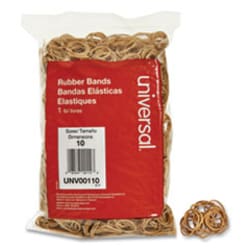 Enterprise Technology Solutions Rubber Bands, Size 10, 0.04" Gauge, Beige,