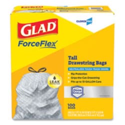 Enterprise Technology Solutions&nbsp;ForceFlexPlus Tall Kitchen Drawstring Trash Bags, 13 gal, 0.72 mil, 23.75
