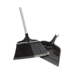 Enterprise Technology Solutions SKILCRAFT Extra Wide-Angle Broom with Dustpan, 15