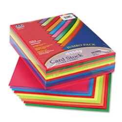 Enterprise Technology Solutions&nbsp;Array Card Stock, 65 lb Cover Weight, 8.5 x 11, Assorted Lively Colors, 250/Pack