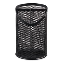 Enterprise Technology Solutions&nbsp;Metal Mesh 3-Compartment Pencil Cup, 4.13