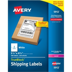 Enterprise Technology Solutions Shipping Labels W/ Trueblock Technology,