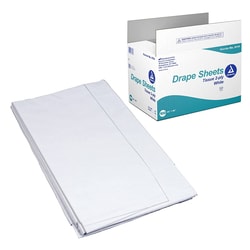 Enterprise Technology Solutions Disposable Tissue Drape Sheets, 40 x 48,