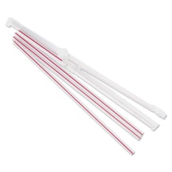 Enterprise Technology Solutions&nbsp;Wrapped Jumbo Straws, 7.75