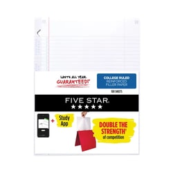Enterprise Technology Solutions Reinforced Filler Paper, 3-Hole, 8.5 x