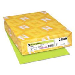 Enterprise Technology Solutions&nbsp;Wausau Papers  Cardstock, 65 lb, 8-1/2
