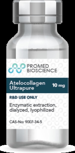 ILEX LIFE SCIENCES LLC Promed Bioscience Atelocollagen Ultrapure, Porcine Type I, Enzymatic extraction, dialyzed, lyophilized, 10 mg