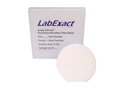 IW Tremont Co Inc LabExact Filter Binderless glass microfiber 934-AH 1.5um