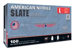 American Nitrile X-Small 4.5 gram premium medical grade exam glove, Quantity: