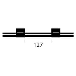 Glass Expansion&nbsp;Viton Pump Tube 2tag 0.76mm ID Black/Black (PKT 12)