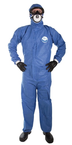 MEDICOM Weecover Blue Coveralls Type 5/6 Medium | Buy Online | MEDICOM | Fisher Scientific