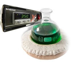 BriskHeat Lower Hemispherical Heating Mantles with X2 PID Control and J-Type