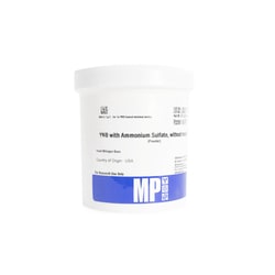 MP Biomedicals™ YNB, Powdered Media: With Ammonium Sulfate; Without Inositol