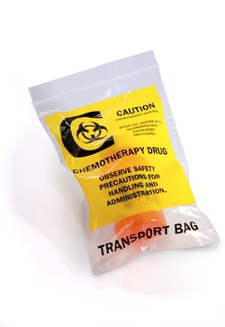 Tewes Corporation Chemo Transport Bag 9 x 12 4 Mil, Quantity: Case of 1000