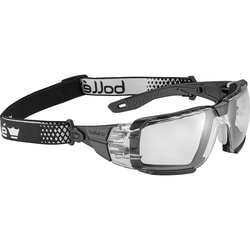 Bolle Safety&nbsp;RUSH+ 2.0 XP Safety Eyewear with Platinum Anti-fog, Anti-scratch Coating, Foam and Strap Kit