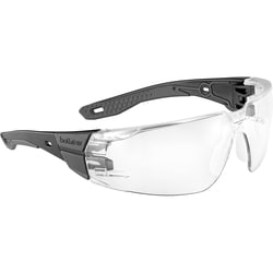 Bolle Safety&nbsp;RUSH+ 2.0 Safety Eyewear, HD Lens Hydrophobic and Anti-reflective Coating