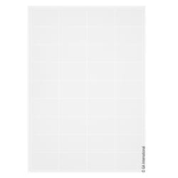 GA International White Cryogenic Labels for Laser Printers 50 x 32 mm | Buy Online | GA International | Fisher Scientific