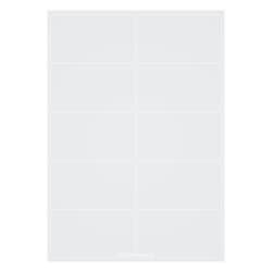 GA International White Cryogenic Labels for Laser Printers 99,1 x 57 mm | Buy Online | GA International | Fisher Scientific