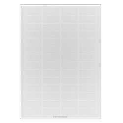 GA International Removable Cryogenic Labels for Laser Printers 45 x 20 mm | Buy Online | GA International | Fisher Scientific