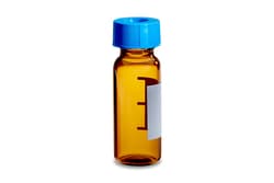 Waters Corp LCMS Certified Amber Glass 12 x 32 mm Screw Neck Vial, with