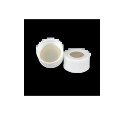 Phenomenex&trade;&nbsp;Verex&trade; Preassembled Screw Caps, 24 mm, with Bonded-In Septa, No Slit