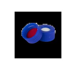 Phenomenex&trade;&nbsp;Verex&trade; Preassembled Screw Caps, 9 mm, with Septa, No Slit