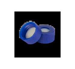 Phenomenex&trade;&nbsp;Verex&trade; Cert+ Preassembled Screw Caps, 9 mm, with Bonded-In Septa, Pre-Slit