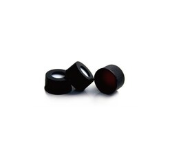 Phenomenex&trade;&nbsp;Cleanert&trade; Screw Caps with Septa, 13 mm, No Slit