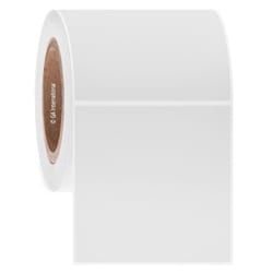 GA International White Metal Rack Labels for Barcode and Thermal Printers on Large Roll 101.6 x 101.6 mm | Buy Online | GA International | Fisher Scientific