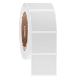 GA International White Metal Rack Labels for Barcode and Thermal Printers on Large Roll 50,8 x 40,6 mm | Buy Online | GA International | Fisher Scientific