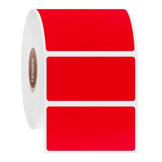 Label Roll Rak GA International Metal Rack Labels for Barcode and Thermal Printers on ...