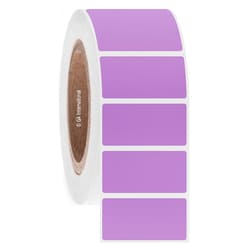 GA International Metal Rack Labels for Barcode and Thermal Printers on Large Roll Violet | Buy Online | GA International | Fisher Scientific