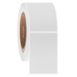 GA International White Metal Rack Labels for Barcode and Thermal Printers on Large Roll 50,8 x 76,2 mm | Buy Online | GA International | Fisher Scientific