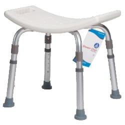 Enterprise Technology Solutions Shower Chair w/out Back White
