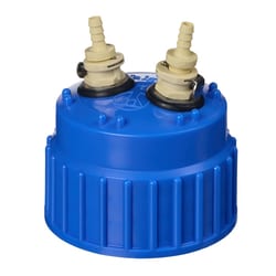 Fisherbrand™ PP TPE Gasket Closure, 83B, 2-Port, 1/4 in.