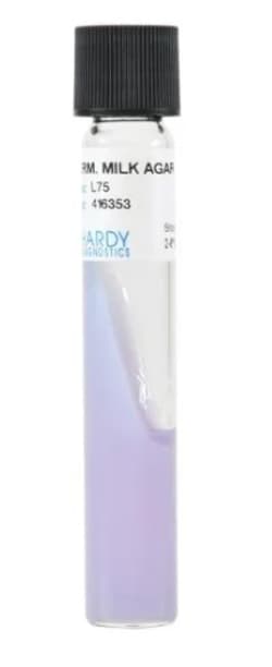 Hardy Diagnostics™ Dermatophyte Milk Agar Tube