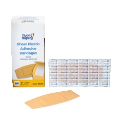 Enterprise Technology Solutions Sheer Plastic Adhesive Bandage