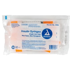 Enterprise Technology Solutions&nbsp;Insulin Syringe - Non-Toxic 28