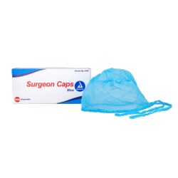 Enterprise Technology Solutions Surgeon Cap O.R. Blue 5/100/cs